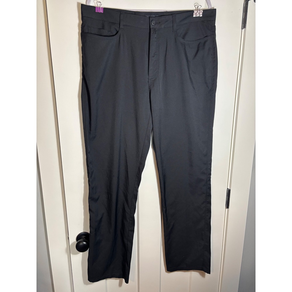 PGA Tour Black Golf Pants Men's Size‎ 36x32 Lightweight Performance Golf